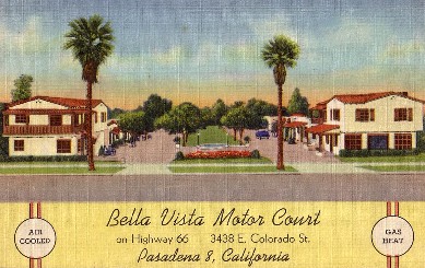 Bella Vista Court Postcard