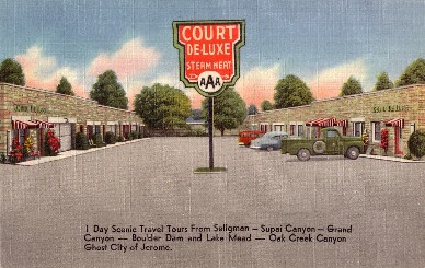 Court Deluxe Postcard