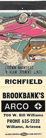 ARCO Gas Matchcover