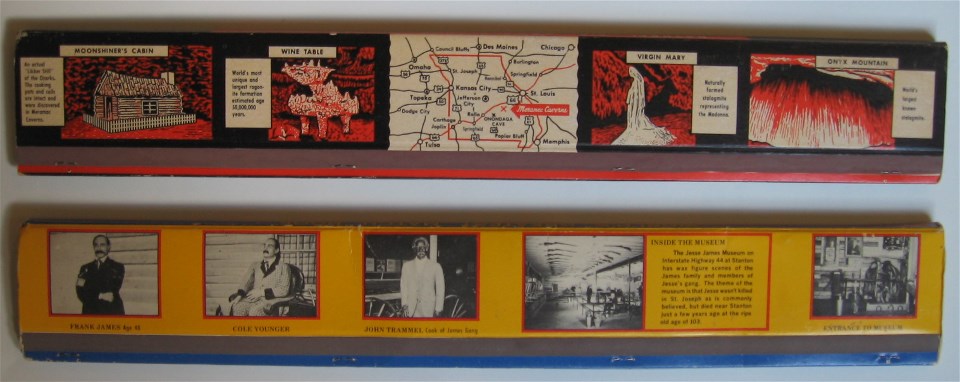 Meramec Caverns Matchbook