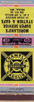 Champlin Gas Matchcover