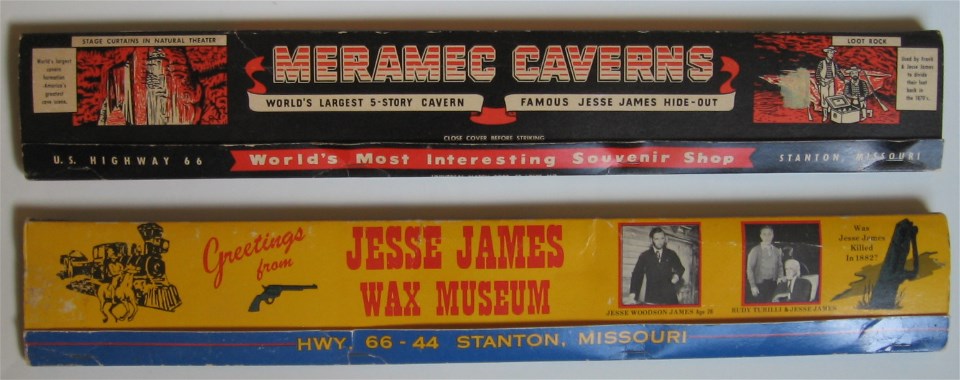 Meramec Caverns Matchbook