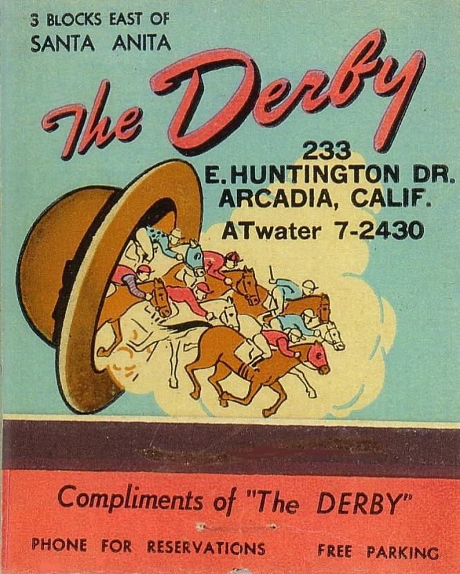 The Derby Giant Matchbook