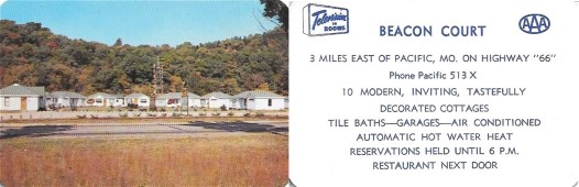 Beacon Court in Pacific Business Card Beacon Court Business Card