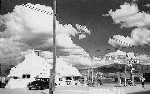 Iceberg Cafe on Route 66 in Albuquerque RPPC