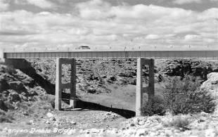 Canyon Diablo Bridge RPPC