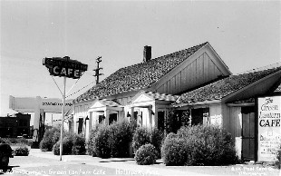 Green Lantern Restaurant in Holbrook RPPC