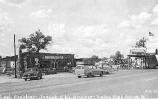 Last Frontier on Route 66 RPPC