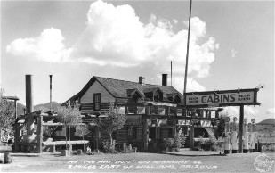 McHat Inn on Route 66 near Williams RPPC