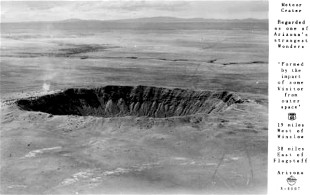 Meteor Crater RPPC