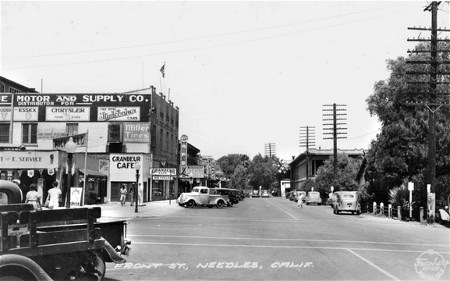 Front Street Needles RPPC