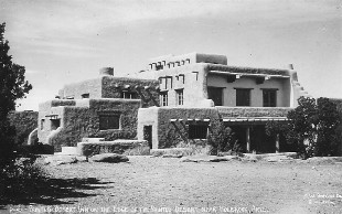 Painted Desert Inn RPPC