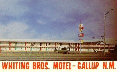 Whiting Brothers Motel in Gallup