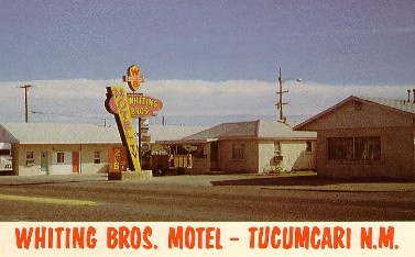 Whiting Brothers Motel in Tucumcari