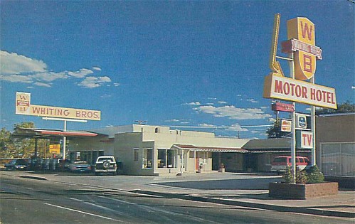 Whiting Brothers Motel in West Winslow