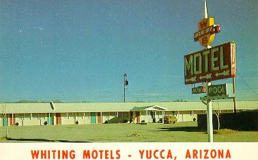 Whiting Brothers Motel in Yucca