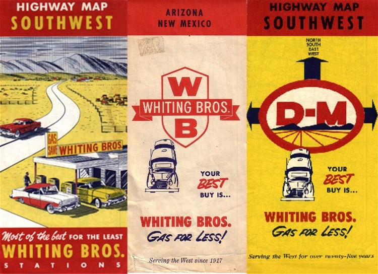 Whiting Brothers Maps